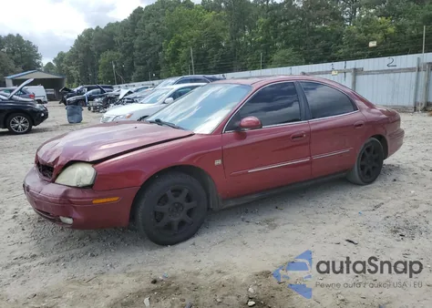 2003 Mercury Sable Ls Premium from USA, damaged, VIN 1MEFM55SX3G620757